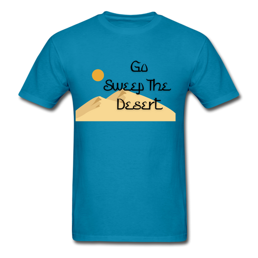 Sweep The Desert - turquoise