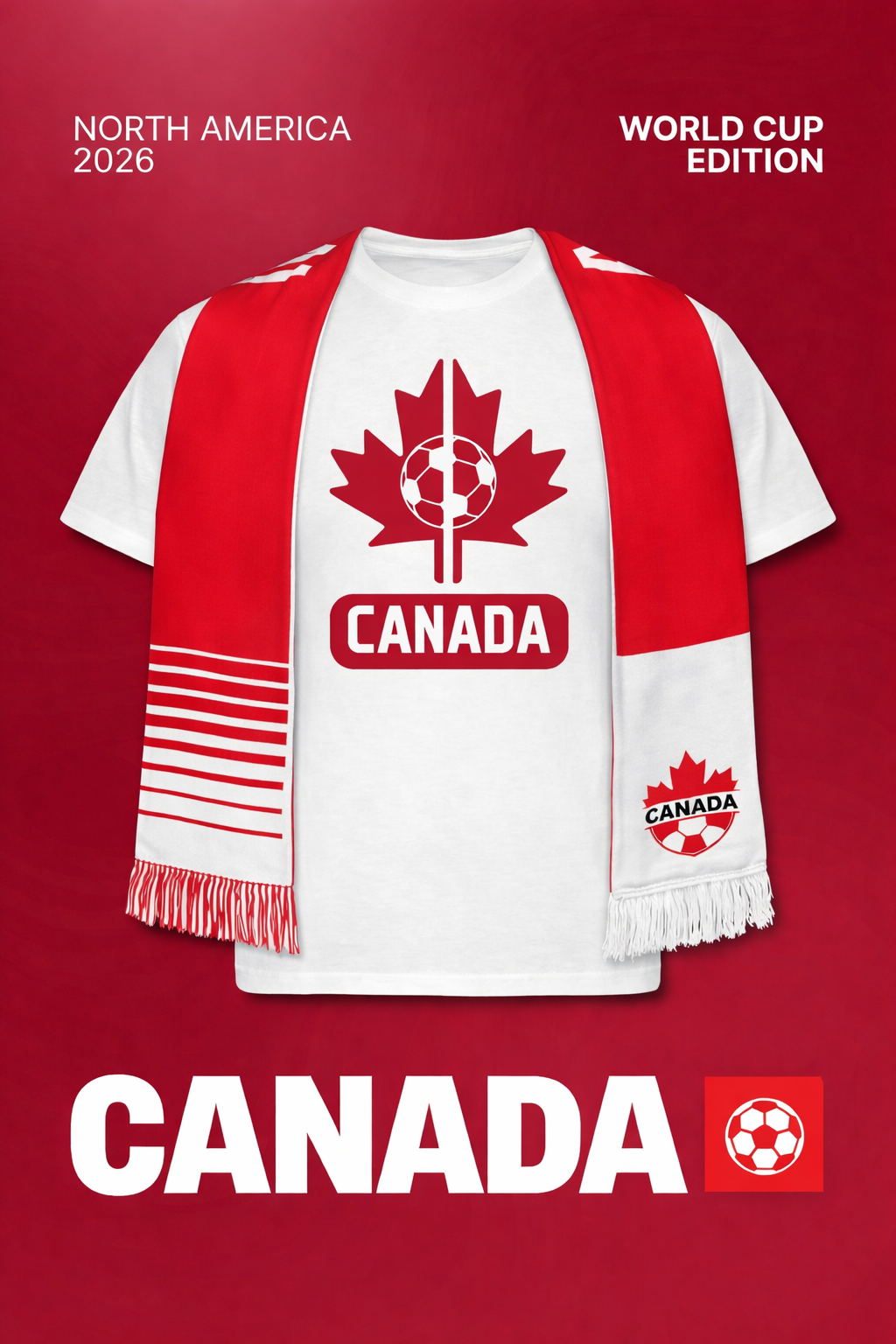 World Cup inspired Scarfs