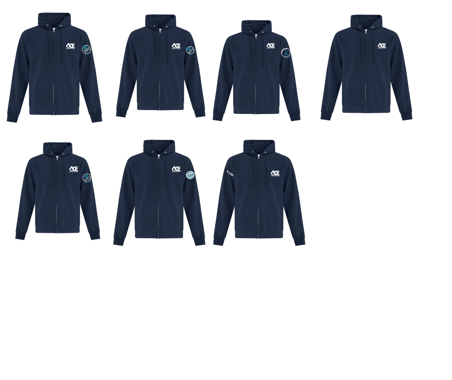 Zipper Hoodie ACE logo