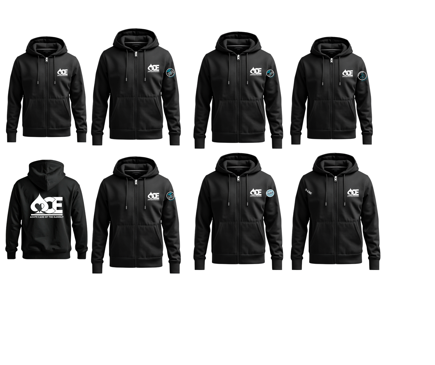 Zipper Hoodie ACE logo