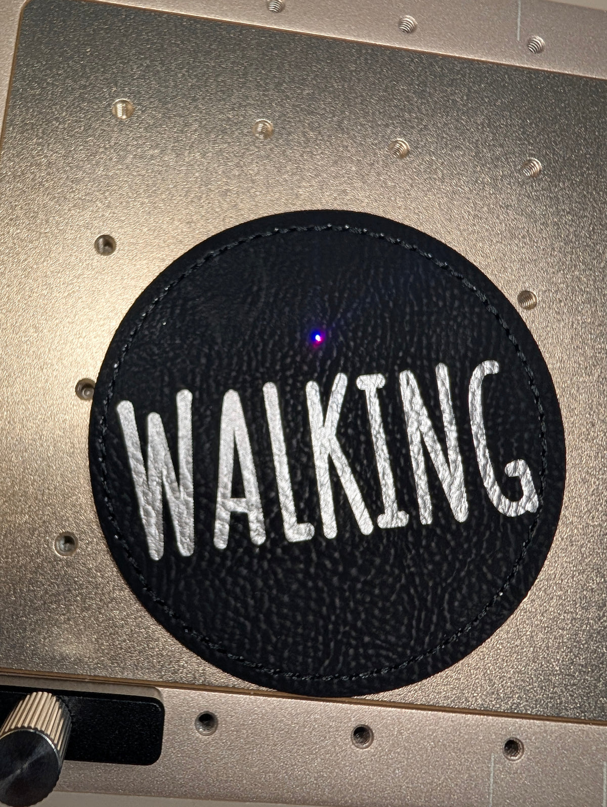 Custom Laser-Engraved Leatherette Patches