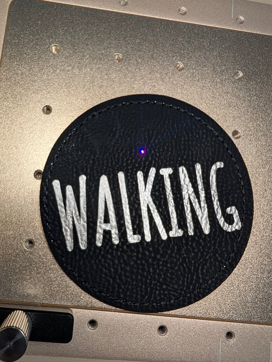 Custom Laser-Engraved Leatherette Patches